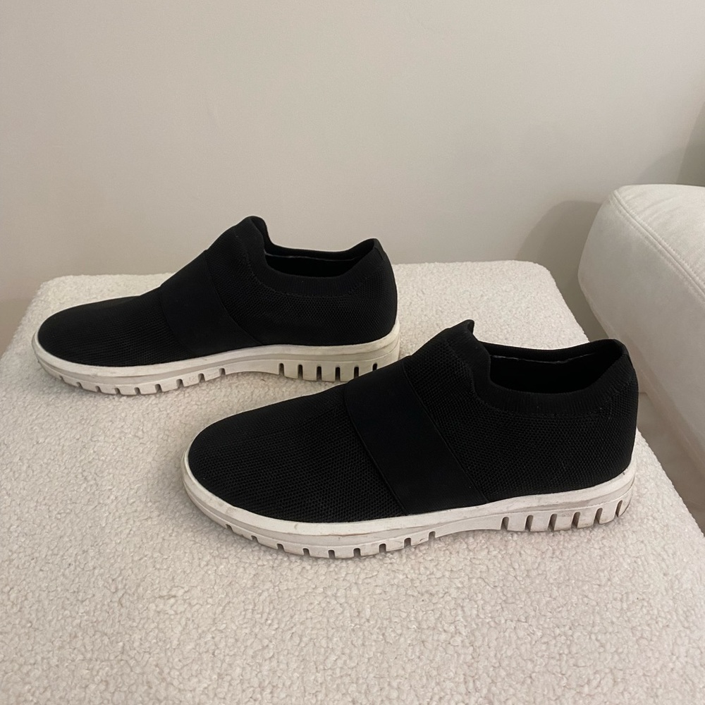 Black Blondo Weatherproof Slip-On Sneaker